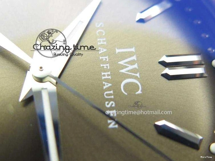 MIROTIME 0307 Affordable Ingeniuer St.Laurens SS Brown Dial MK 1:1 Best Edition On Black Leather Strap A 7365